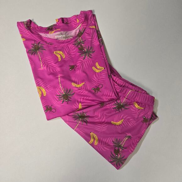 Joyspun Women's Short Sleeve Jungle Pajamas Set, Size 16-18 - Picture 11 of 11